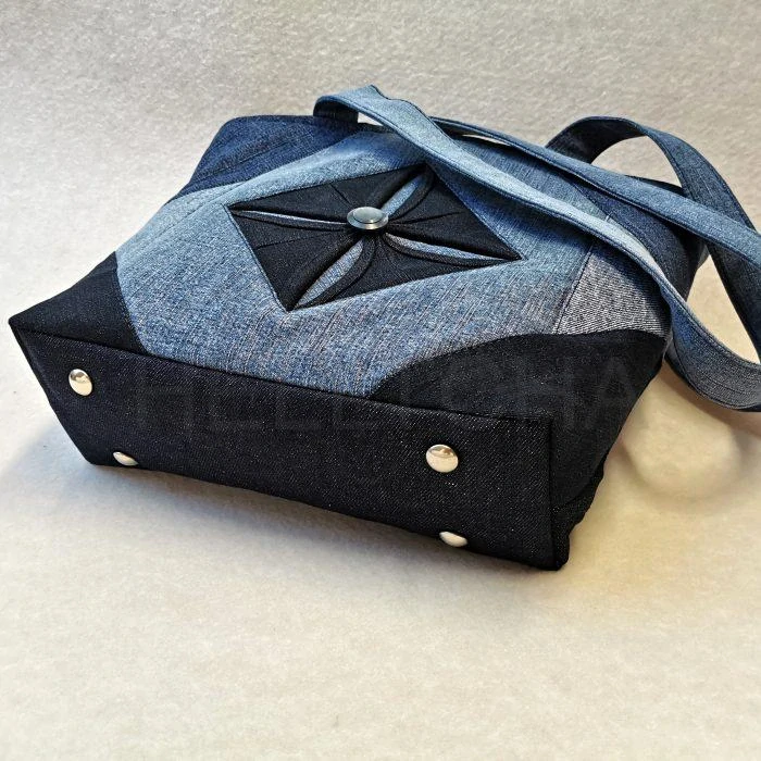 Originální riflová kabelka SMARAGD 6