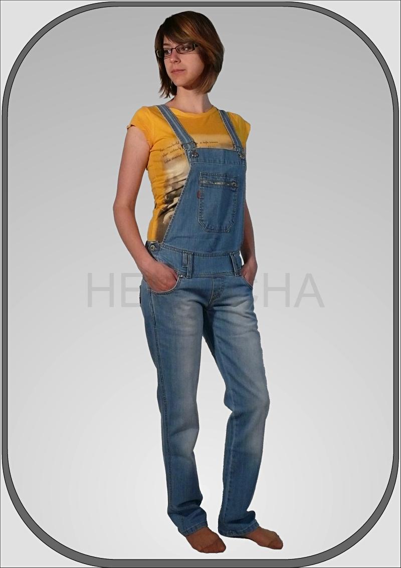 Dámské riflové bokové lacláče AMANDA dl. 32" (81cm)