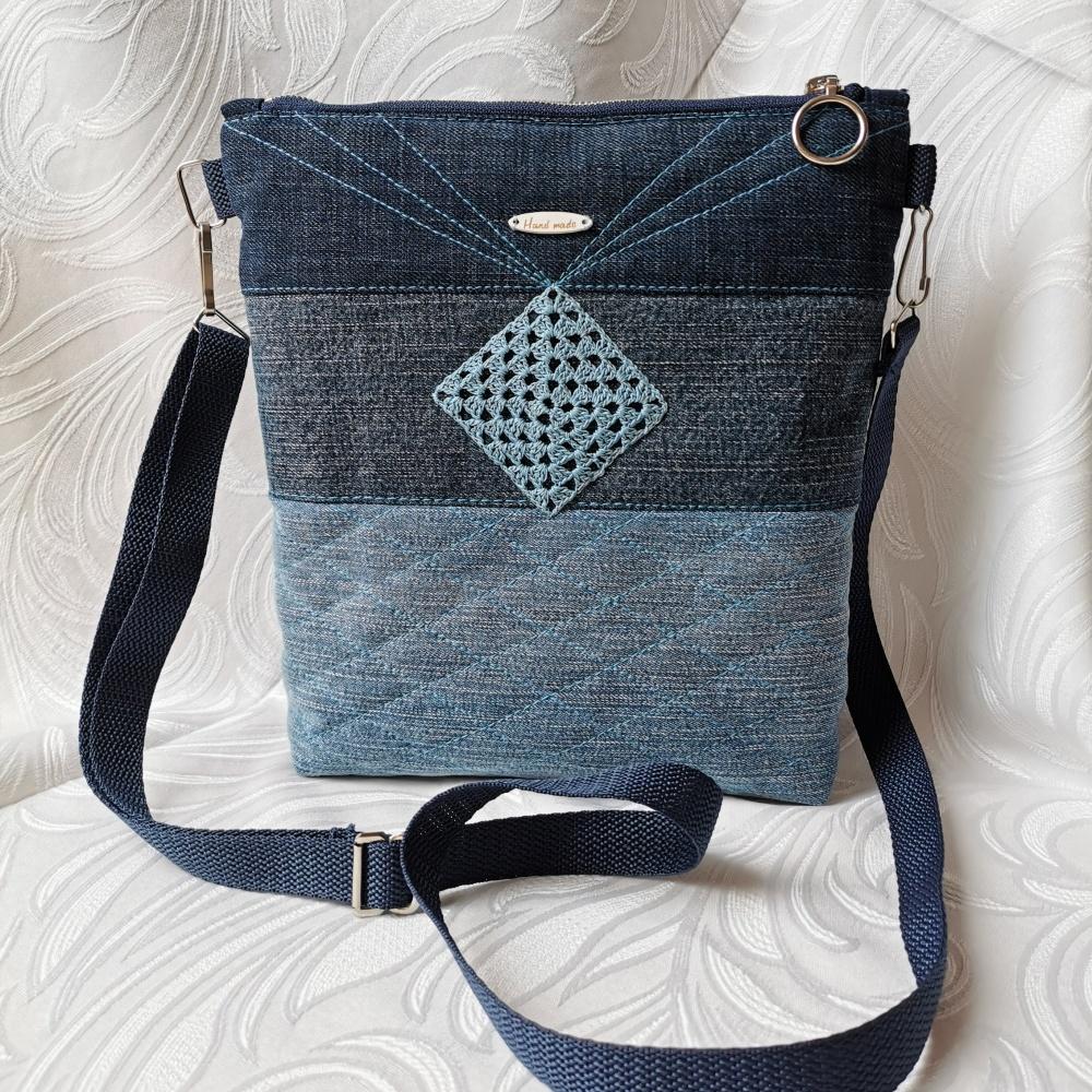Ručně šitá kabelka CROSSBODY6