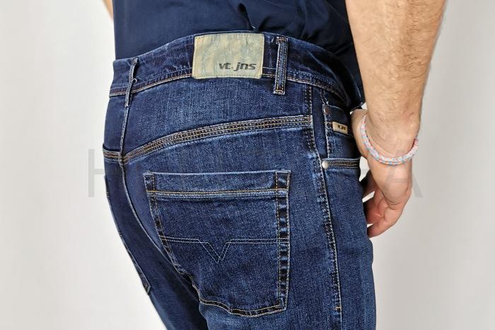 Pánské modré prodloužené jeansy 06X ARIZONA dl. 36"