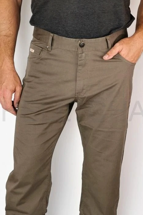 Pánské pláťáky v olivové barvě LUCA 13/36" (91cm)