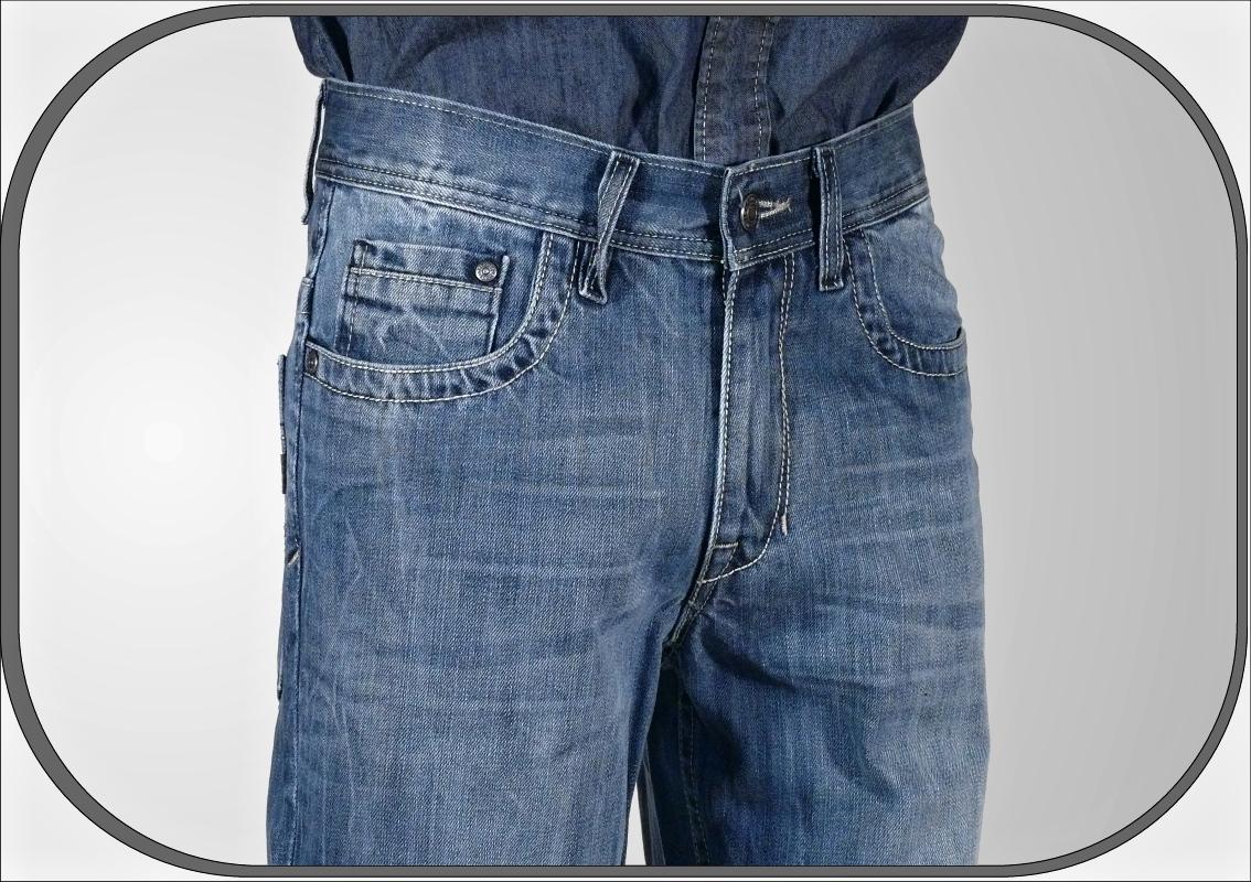 Pánské prodloužené jeansy 448/31 dl.38" (96cm)