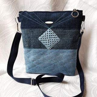Ručně šitá kabelka CROSSBODY6