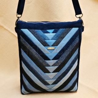 Ručně šitá kabelka přes rameno CROSSBODY9 patchwork