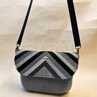 Světle modrá jeansová kabelka LAPIS 2