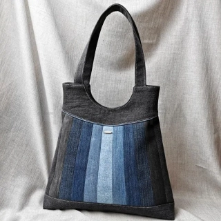 Riflová kabelka ALEXANDRIT 3