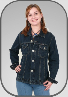 Dámská džínsová bunda LUNA 5385